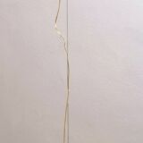 Orange Murano Glass and Brass Pendant by La Murrina, Italy, 1980s