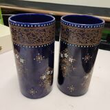Pair of glazed ceramic vases BEK 229