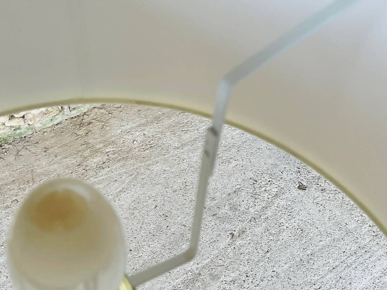 Vintage brass floor lamp, tripod circa 1960s