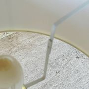 Lampadaire laiton vintage, tripode circa 1960s