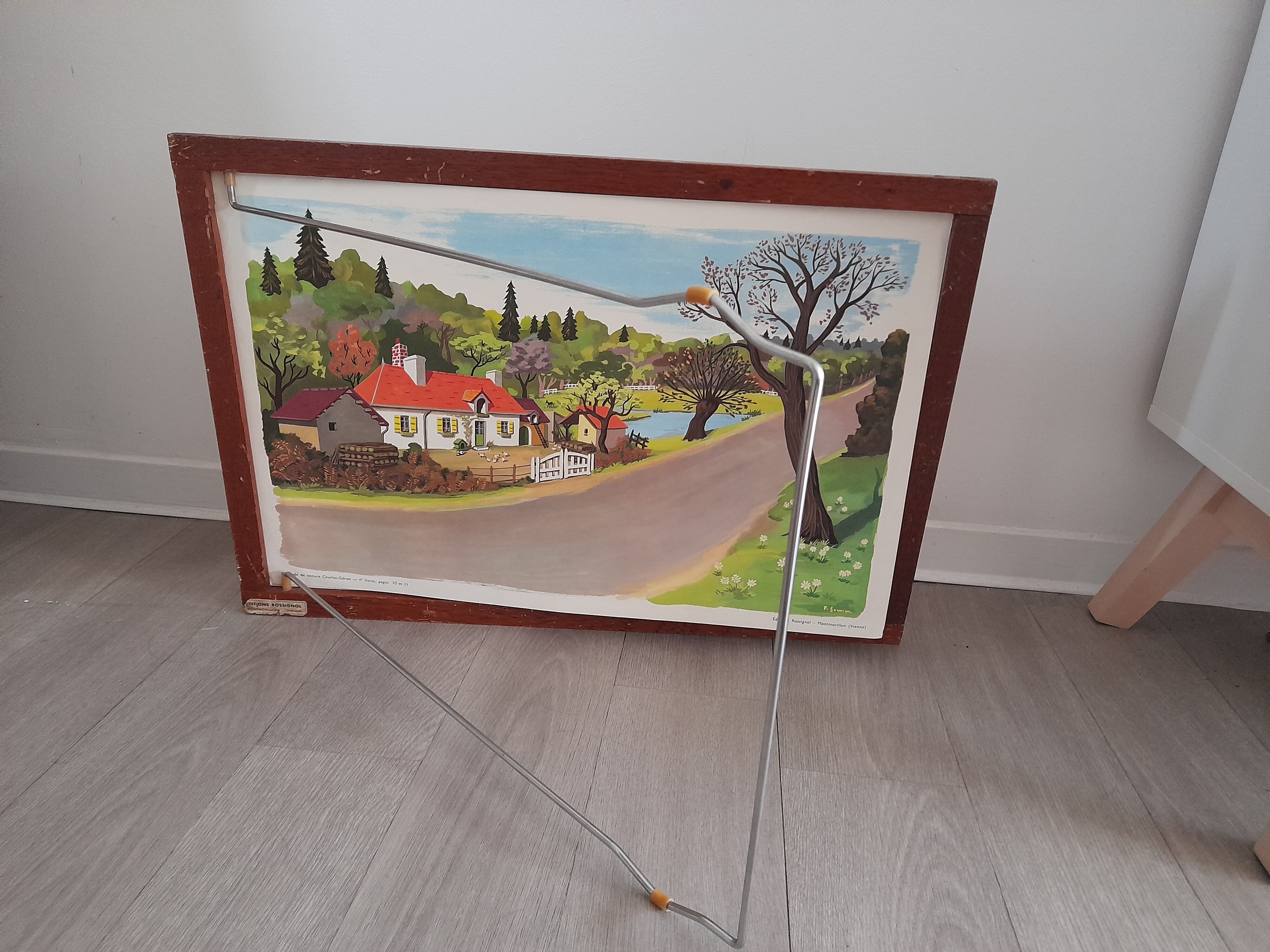 Rossignol frame set and 12 posters