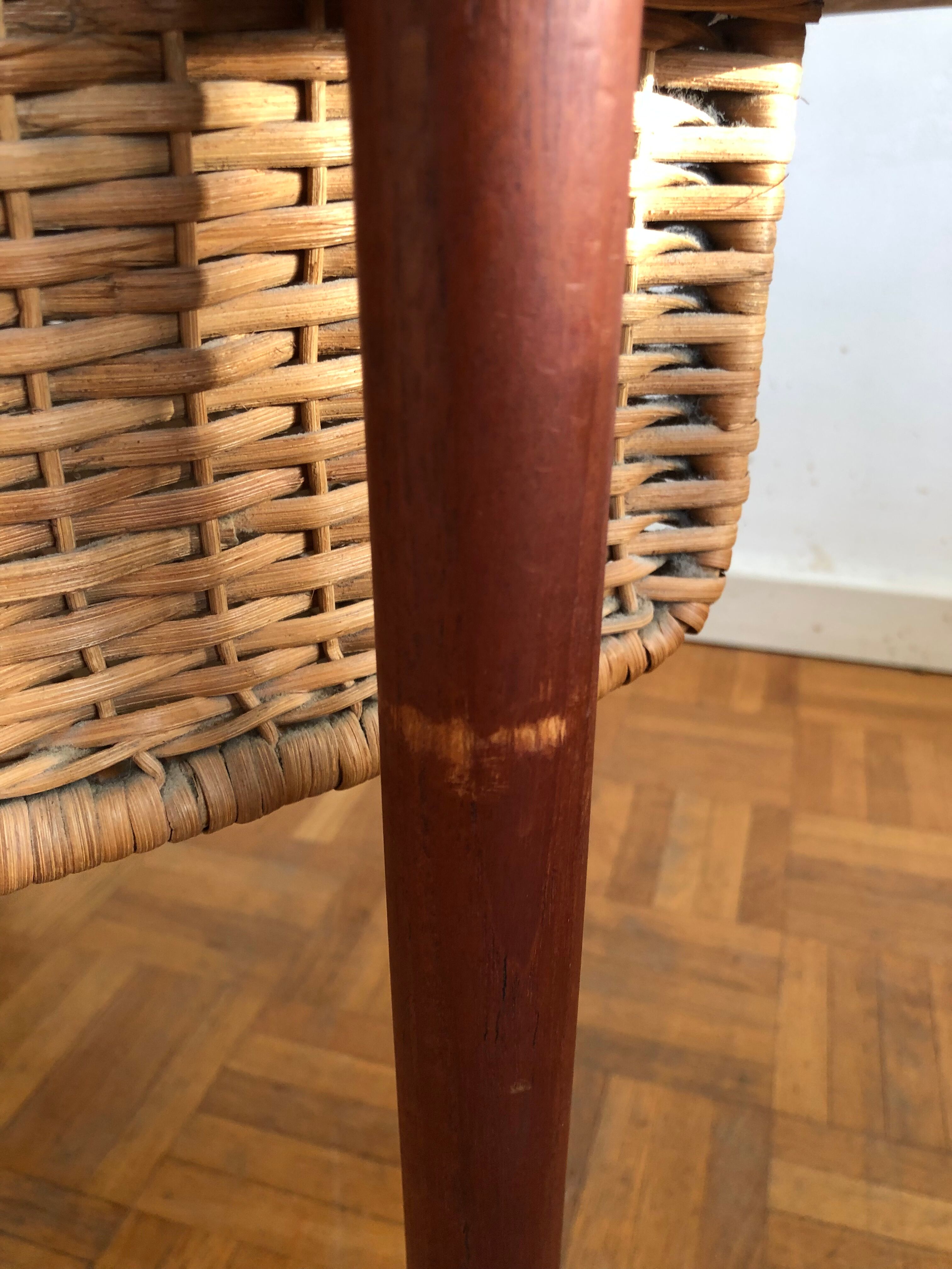 Scandinavian teak worker