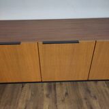 Scandinavian teak and metal sideboard