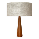Mid-Century Minimalist Teak Table Lamp, 1960s