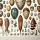 Old illustration Millot "eggs"
