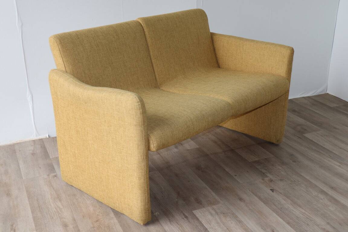 Vintage 2 seater fabric sofa, 1970