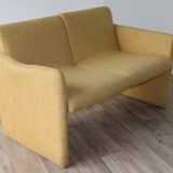 Vintage 2 seater fabric sofa, 1970