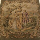 Gallant scene tapestry