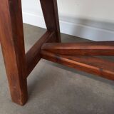 Pair of rustic benches 220 cm