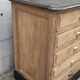 Old oak cabinet with fifteen drawers