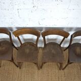 4 vintage bistro chairs