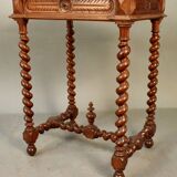 Small Louis XIII Style Table with Turned Legs