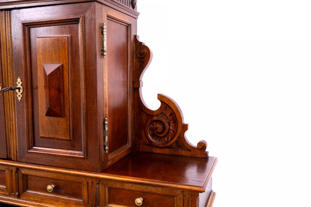 Desk with extension - secretary desk from the end of the 19th century, Northern Europe.