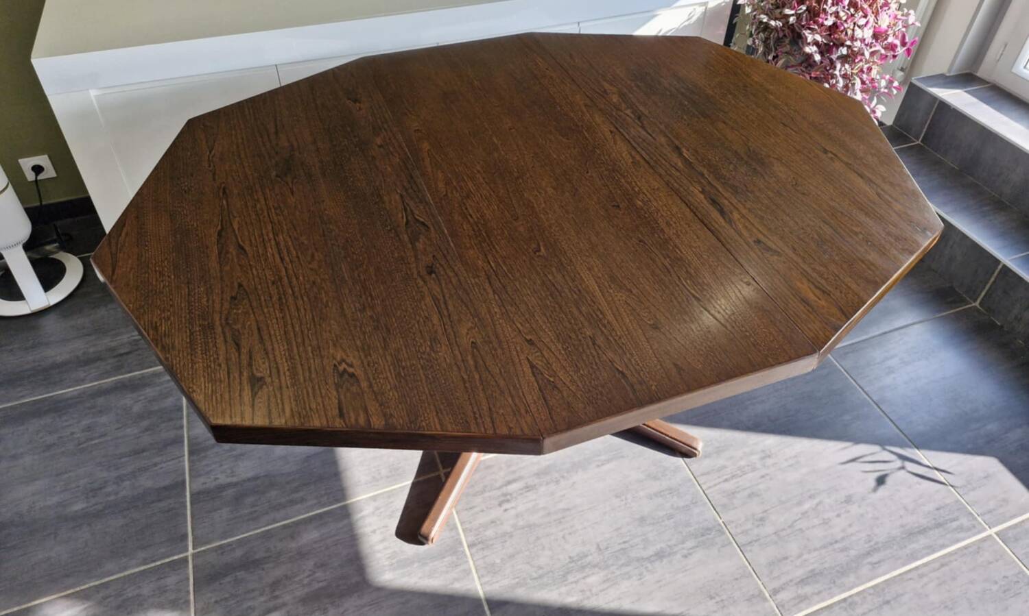 Vintage Monopoly Extendable Table, 1970s