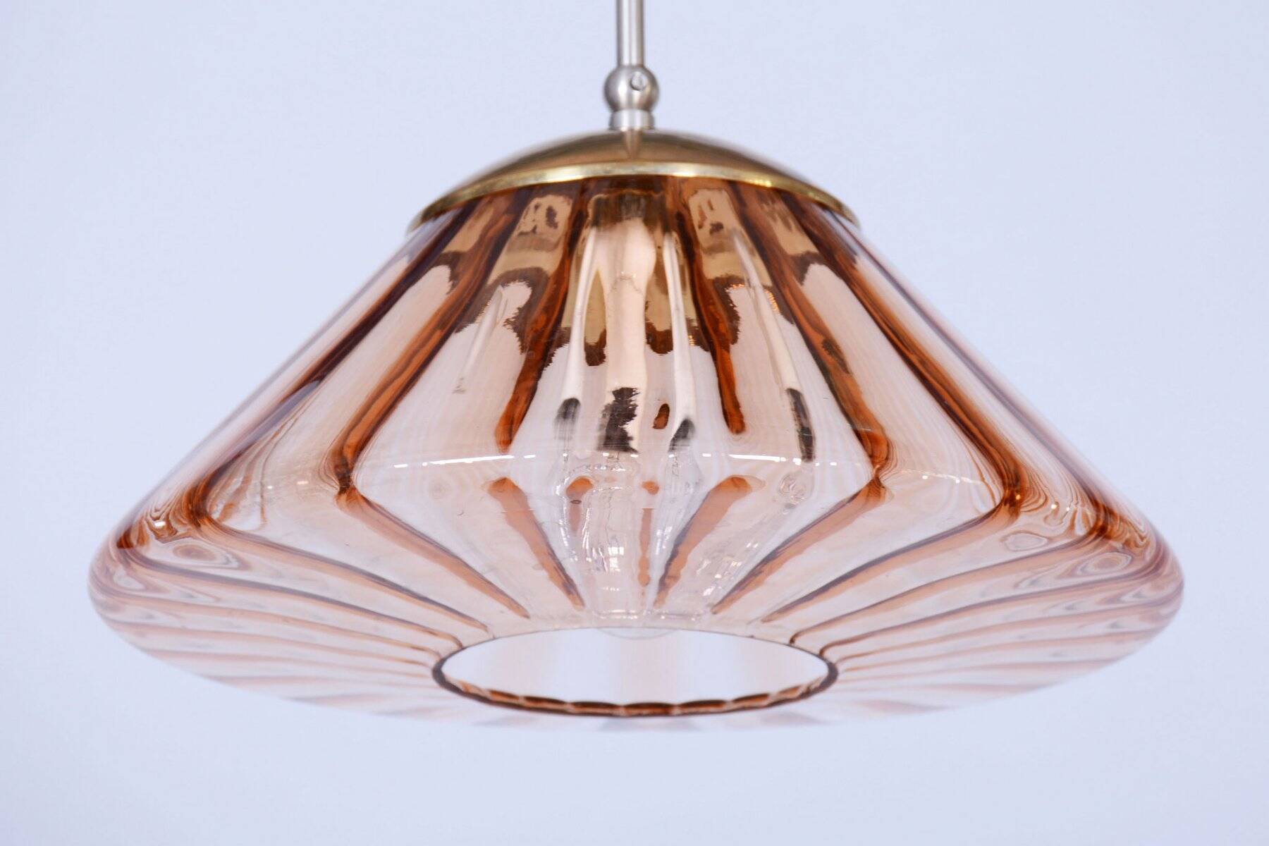 Mid-Century Modern Pendant Light by Kamenický Šenov, Czech, 1960s