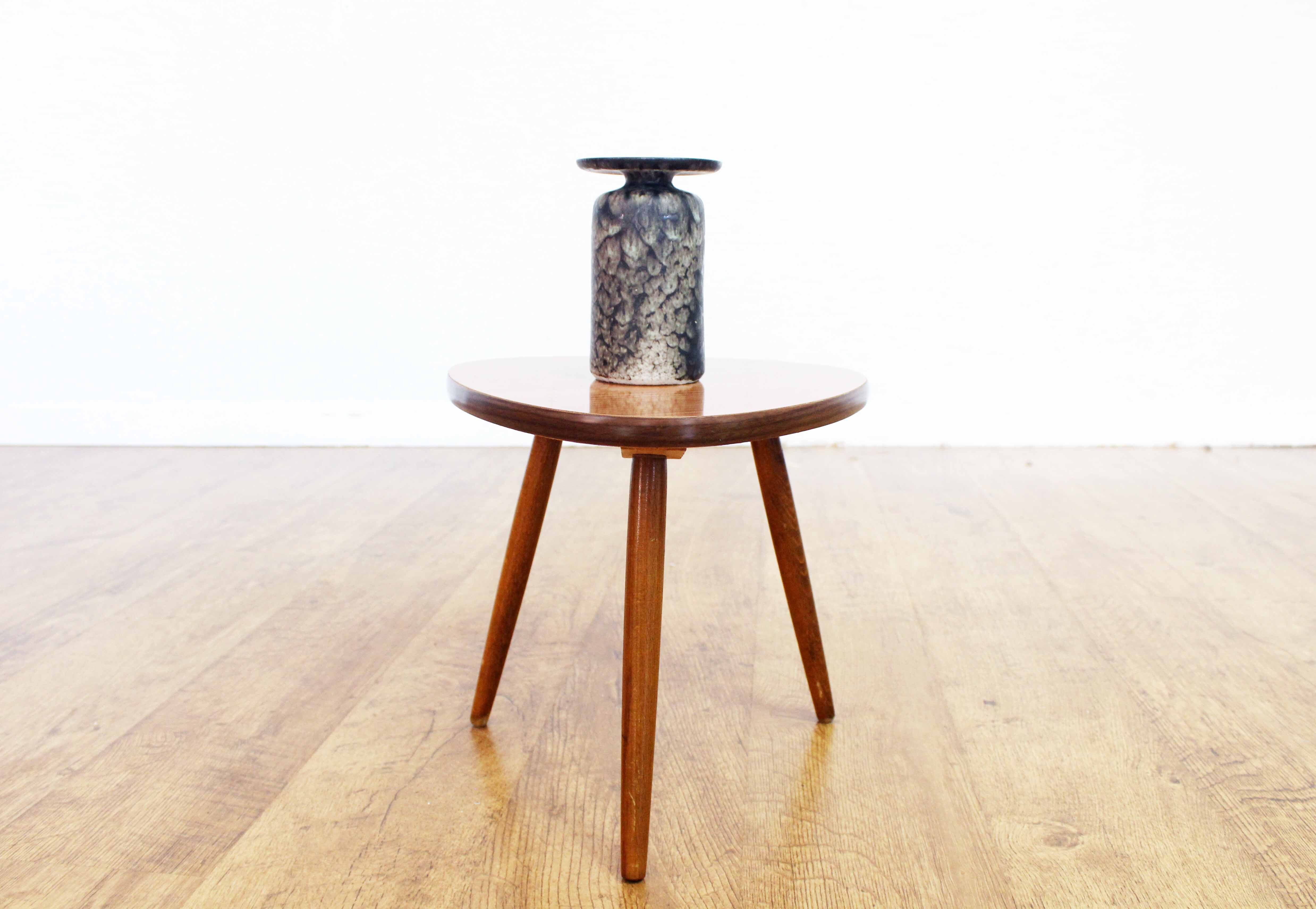Tripod pedestal table plant holder
