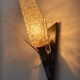 Pair of antique tulip arrow wall sconces