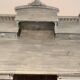 Secretary desk Henri II with grey Gustavian steps