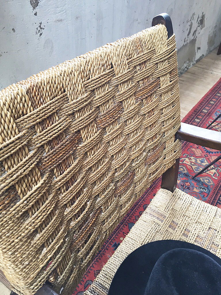 Bridge armchair Vroom and Dreesman in rope