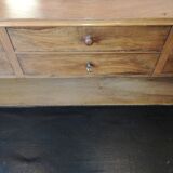 Louis Philippe 19th-century walnut desk Louis Philippe