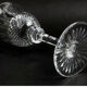 Six Saint-Louis Tommy cut crystal water glasses, height 18.3 cm.