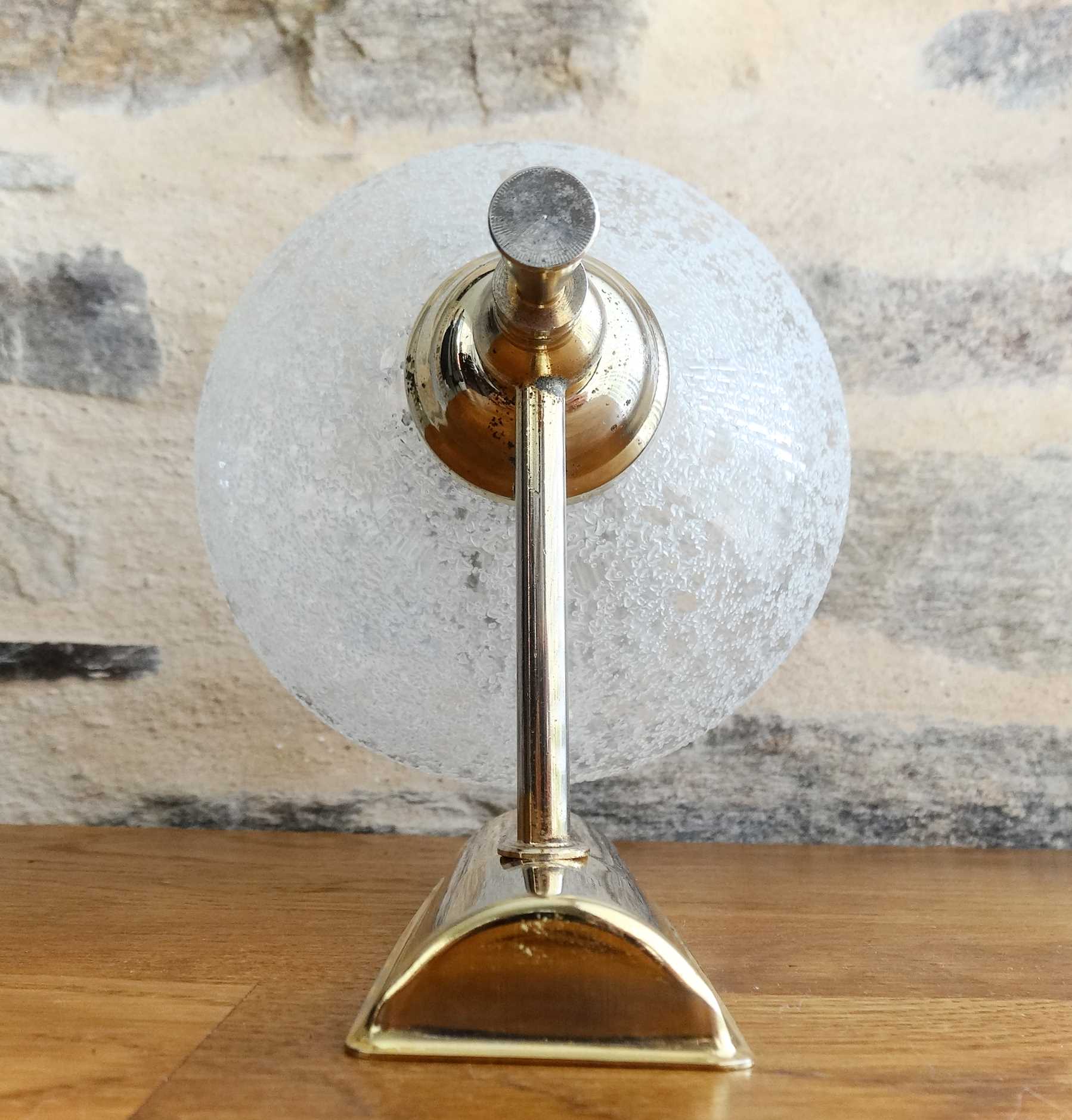 Wall sconce transparent glass