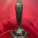 Vintage Art Nouveau lamp signed "Degué", from the 1920s