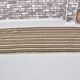 Turkish Neutral Stripe Kilim Rug sku 1655