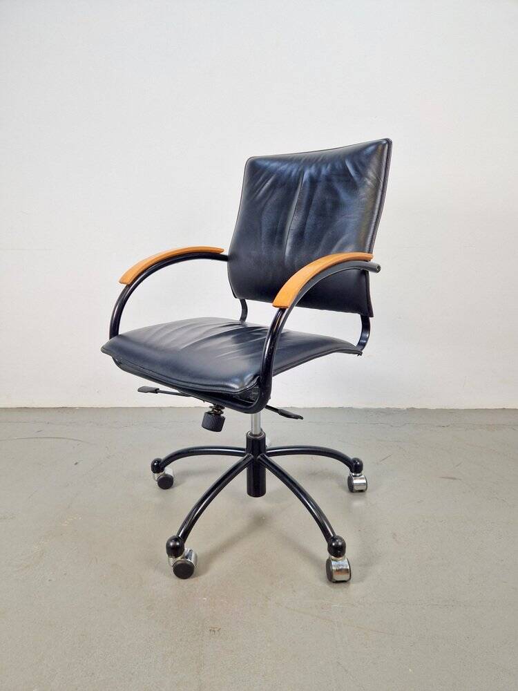 S73 Office Chair in Leather by Josef Gorica for Thonet, 1990s