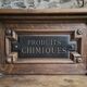 Pharmacy counter in antique oak / kitchen island, circa 1870–1900