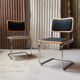 Pair of chair Marcel Breuer Cesca B32