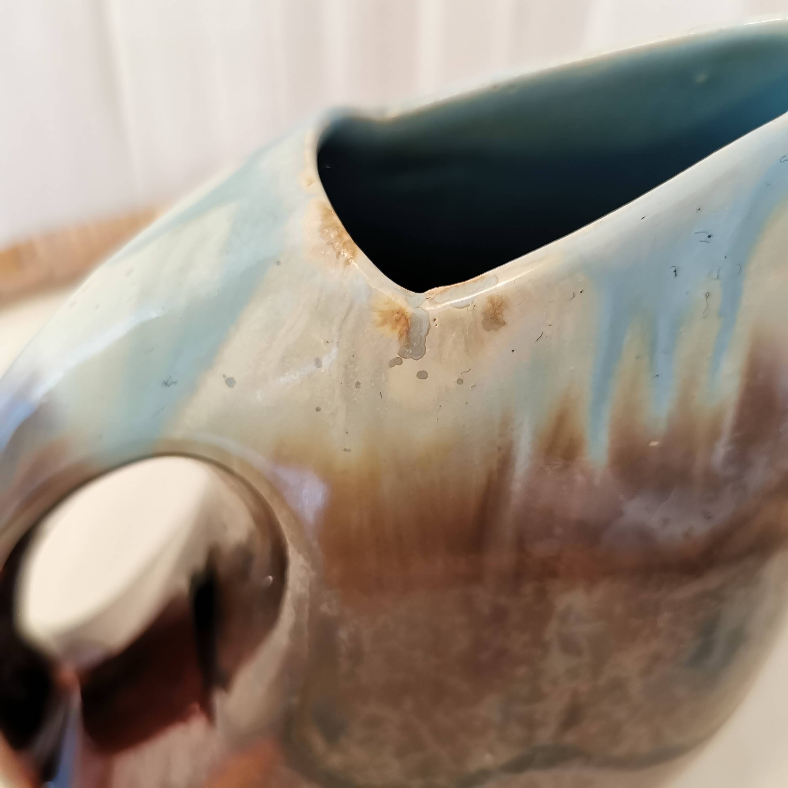 Ceramic water pitcher