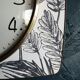 Vintage silent wall clock "Jaz Spring"