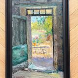 Door to garden