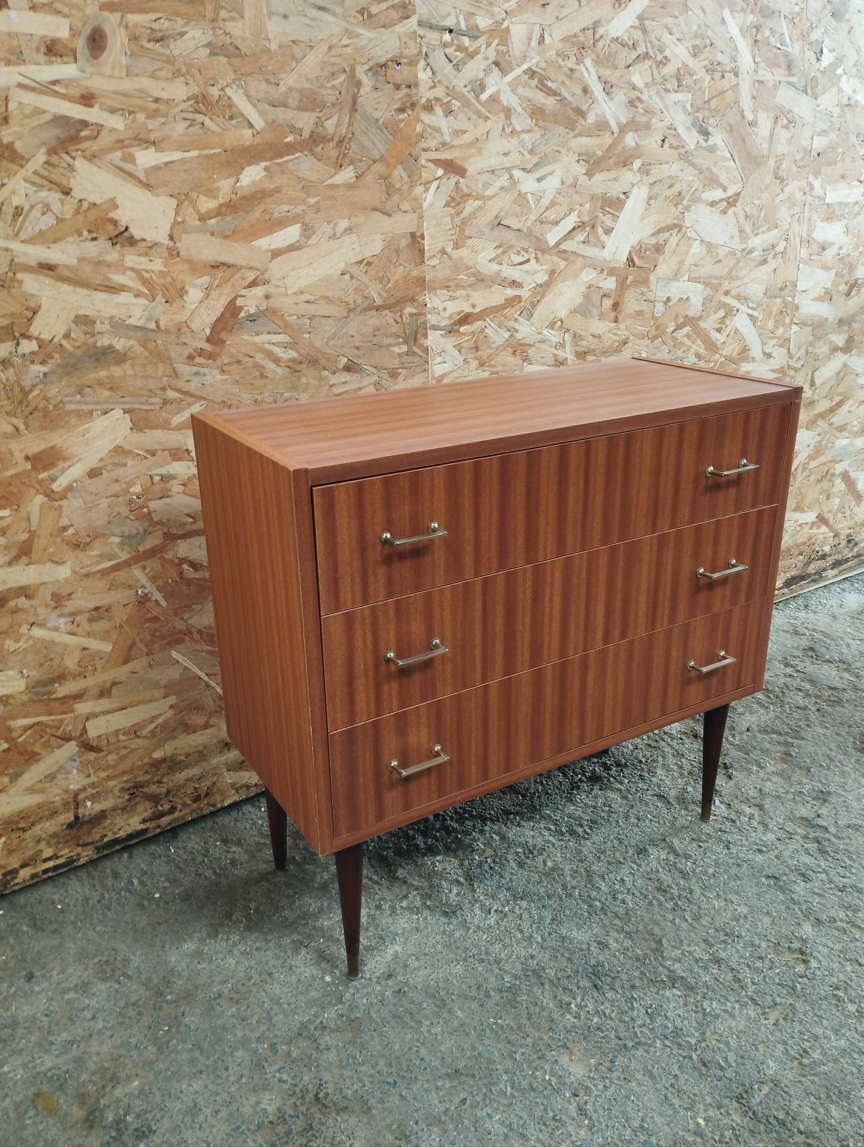 Commode vintage 3 tiroirs
