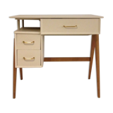 Vintage desk with compass feet