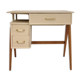 Bureau vintage pieds compas