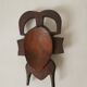 Masque en bois décoration tribal vintage art africain togo objet de décoration sculpté main 1934