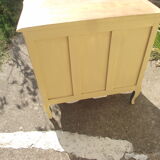 Louis XV-style chest of drawers  in solid cherry.