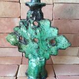 Tamegroute pottery candle holder