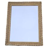 Old gilded wood mirror height 77cm