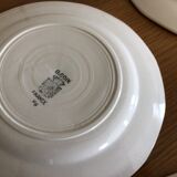 Service 8 plates dessert Digoin