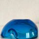 Murano Sommerso blue vide-poche 1970.