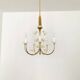 Crystal Glass Chandelier by Vereinigte Werkstätten Collection
