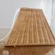 Large 1970s rattan pendant light