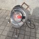 Sphere planet lamp in chrome metal design space-age 1960-1970