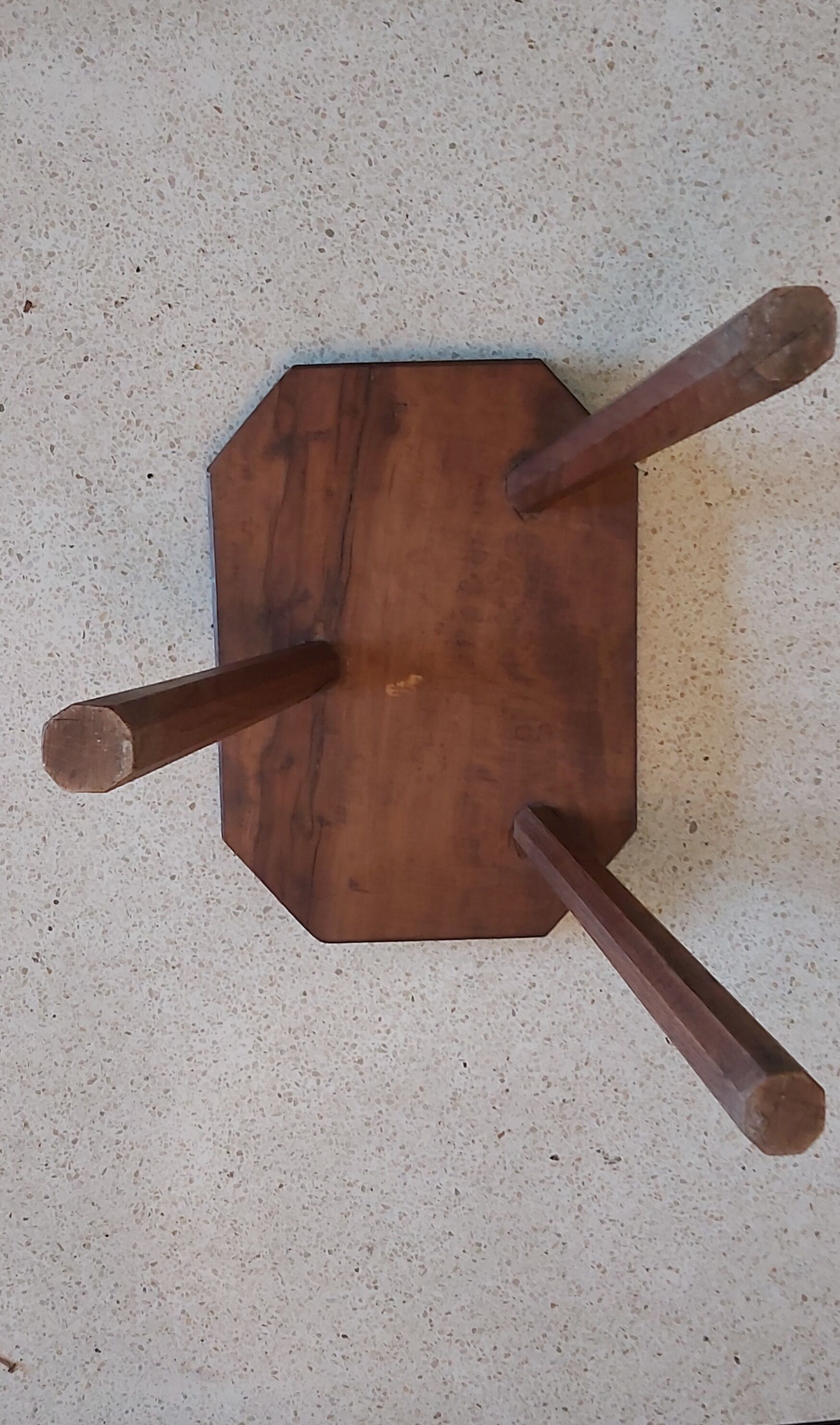 Brutalist tripod stool