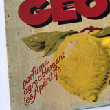 Lemon advertising plate