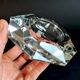Art Deco octagonal crystal ashtray Val St Lambert