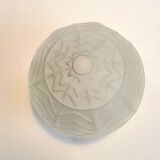 Glass for art deco lamp